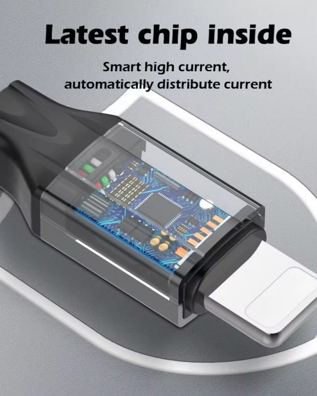 Data kabl LDNIO LC442I 30w, Type C na iPhone Lightning sivi 2m
