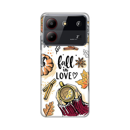 Maska za ZTE Blade A54 Fall in Love Silikonska Print