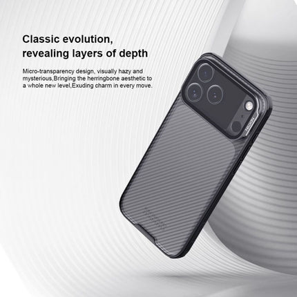 Maska za iPhone 17 Pro Max 6.9 crna (transparent kamera) Nillkin CamShield Prop