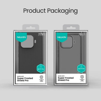 Maska za Xiaomi 17T Pro crna Nillkin Scrub Pro