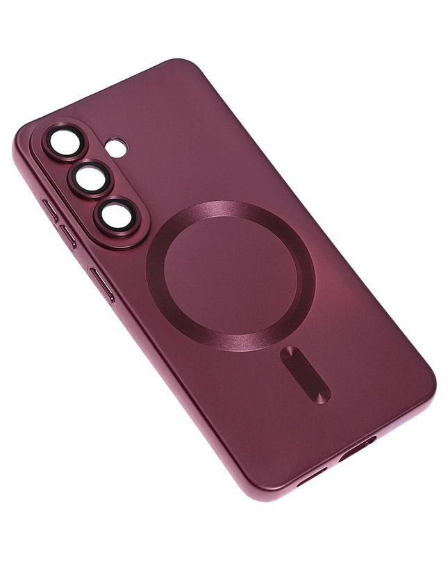 Maska za Samsung Galaxy S26 Magsafe Chrome - bordo