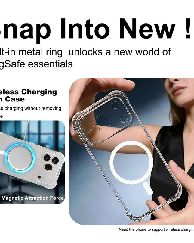 Maska za Honor 600 Pro transparent Magsafe Ice Cube
