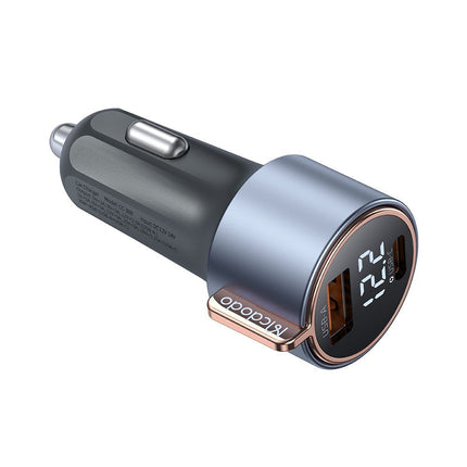 MCDODO CC-3690 AUTO Punjač DIGITAL DISPLAY 75W, USB-C + USB-A