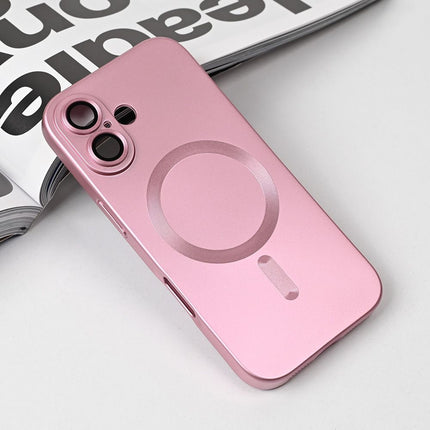 Maska za iPhone 17 6.3 roze Magsafe Chrome