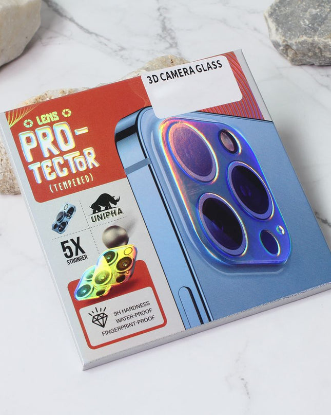 Zastita kamere 3D Full Cover za iPhone 16 Pro 6.3 transparent
