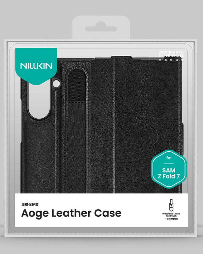 Maska za Samsung F966B Galaxy Z Fold 7 crna Nillkin Aoge