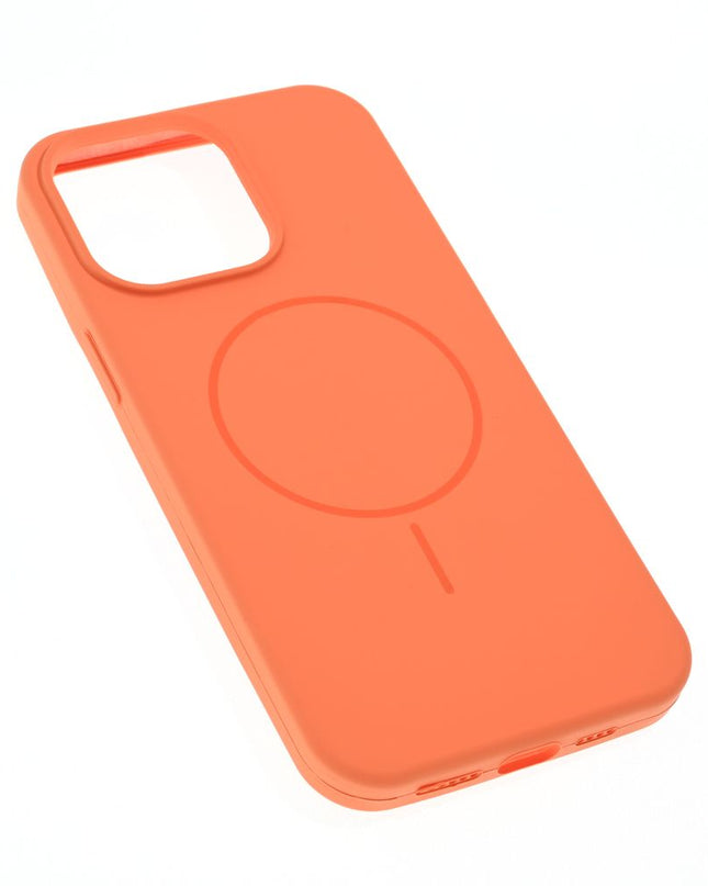 Maska za iPhone 15 Pro Max 6.7 narandzasta Magsafe Pure color
