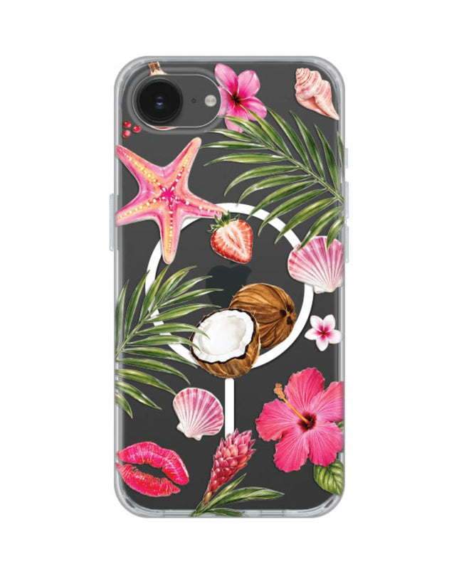 Maska za iPhone 16e/17e 6.1 Coconut Paradise Print Magsafe