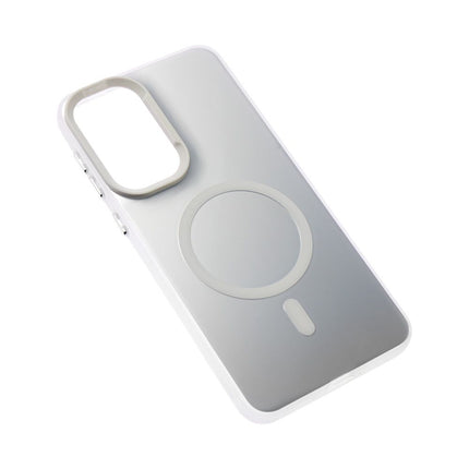 Maska za Samsung A576B Galaxy A57 5G srebrna Magsafe Clear