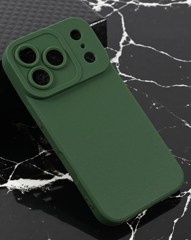 Maska za iPhone 17 Pro 6.3 mat zelena Teracell Giulietta