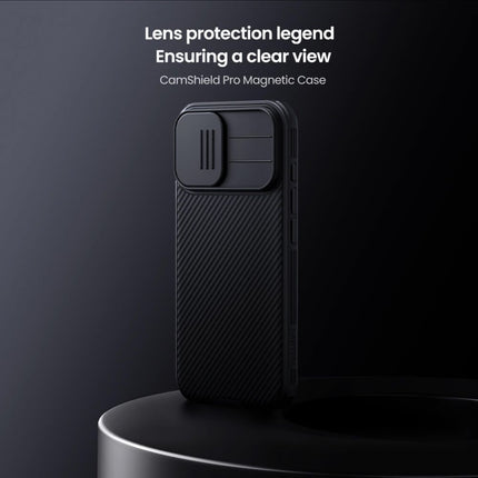 Maska za iPhone 17 6.3 crna Nillkin CamShield Pro Magnetic