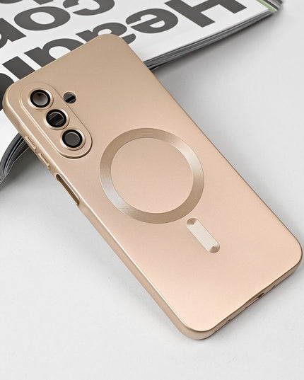 Maska za Samsung A175F Galaxy A17 zlatna Magsafe Chrome