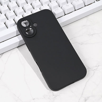 Maska za iPhone 17 6.3 crna Silikon Pro Camera