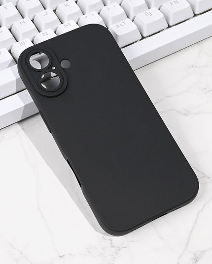 Maska za iPhone 17 6.3 crna Silikon Pro Camera