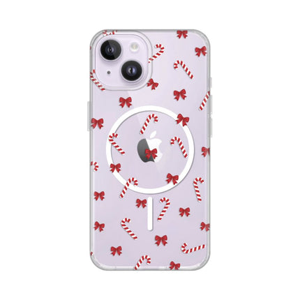 Maska za iPhone 13/14 6.1 Candy Bows Print Magsafe