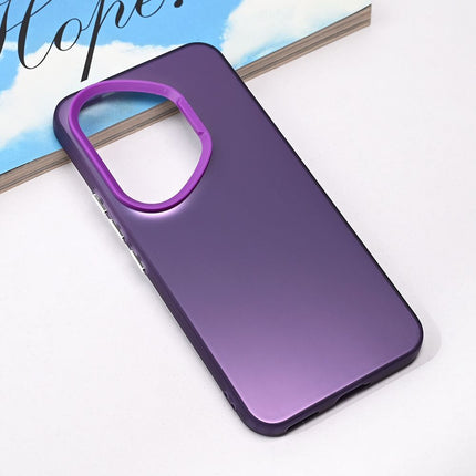 Maska Clear za Honor 400 Pro ljubicasta