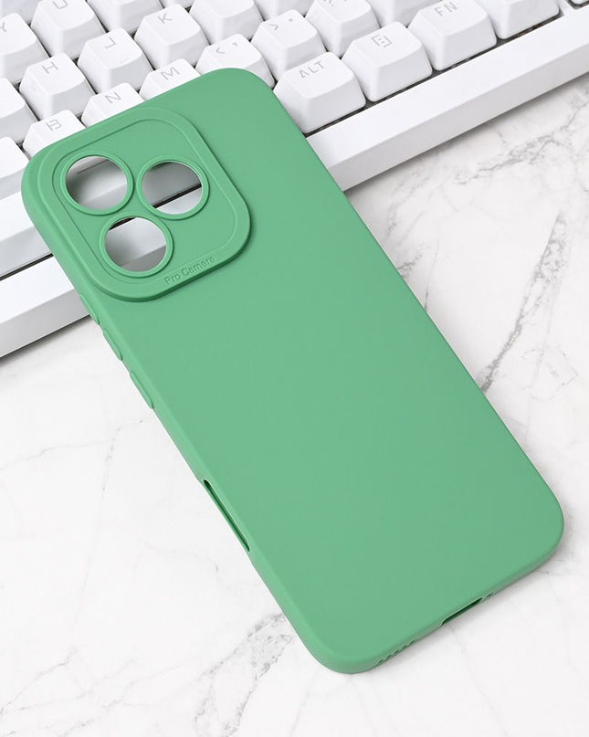 Torbica Silikon Pro Camera za Honor 400 Lite zelena