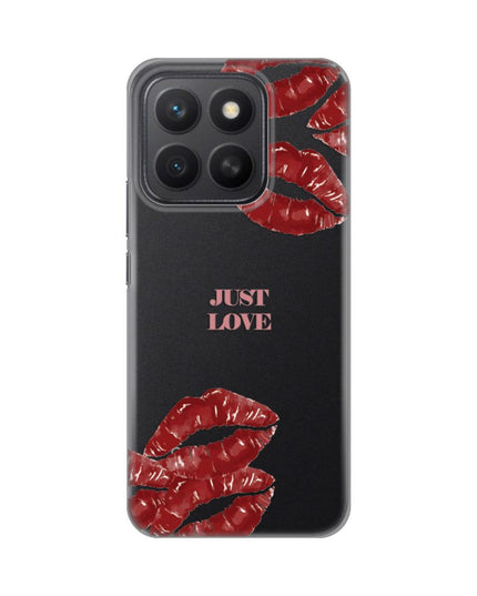 Maska za Honor X8c Just Love Pink Silikonska Print Skin