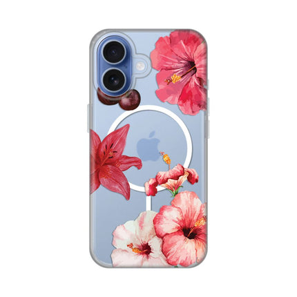Maska za iPhone 17 6.3 Hibiscus Print Magsafe