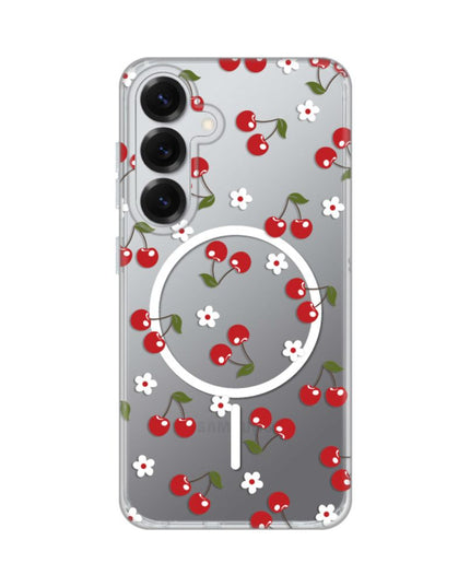 Maska za Samsung S931B Galaxy S25 Cute Cherries Print Magsafe