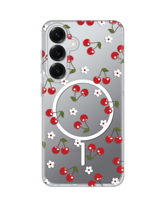 Maska za Samsung S931B Galaxy S25 Cute Cherries Print Magsafe