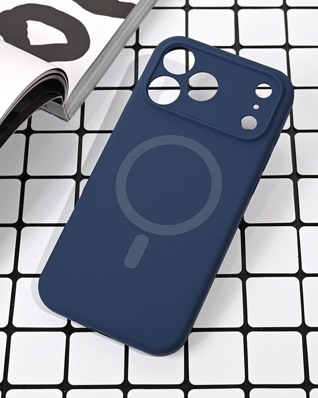 Maska za iPhone 17 Pro Max 6.9 plava Magsafe Pure color