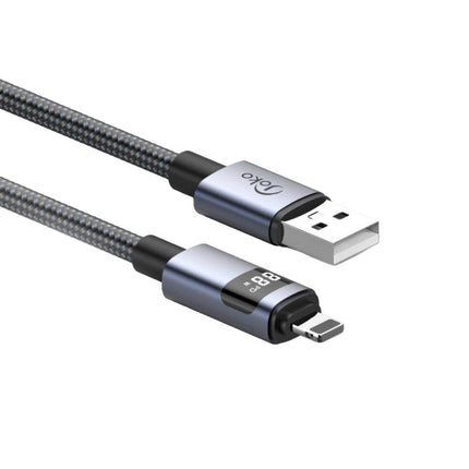 Data kabl KONFULON DL93, LCD Display, USB na iPhone lightning 1m