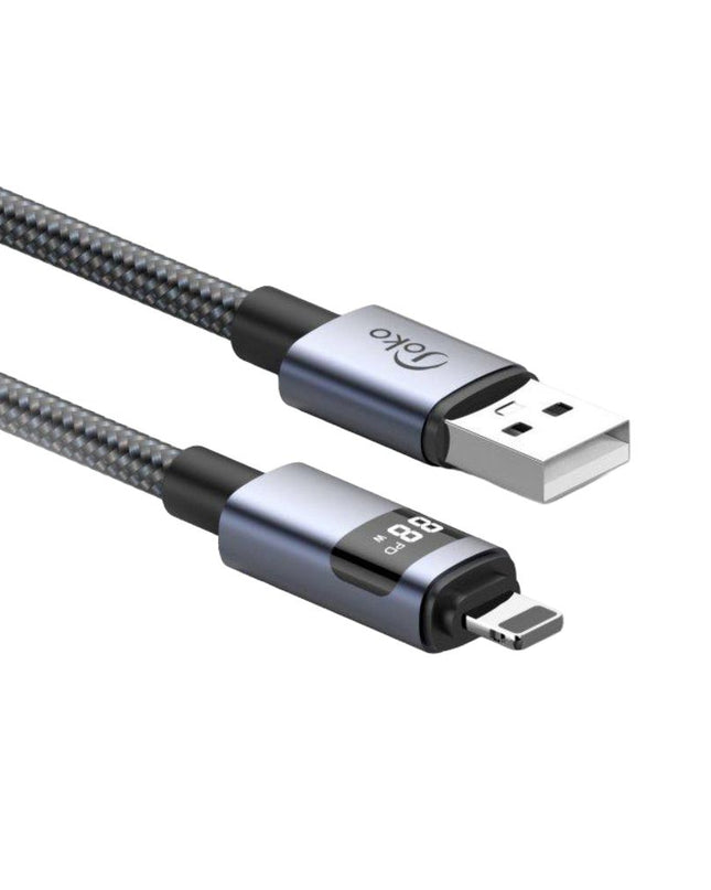 Data kabl KONFULON DL93, LCD Display, USB na iPhone lightning 1m
