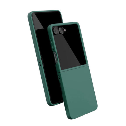 Maska za Samsung F761B Galaxy Z Flip 8 zelena Elegant Fold