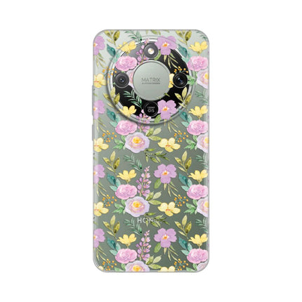 Maska za Honor Magic 8 Lite Soft Flowers Silikonska Print Skin
