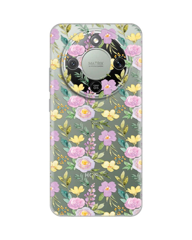 Maska za Honor Magic 8 Lite Soft Flowers Silikonska Print Skin