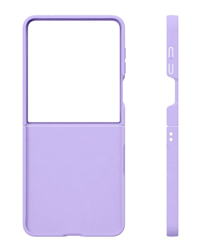 Maska za Samsung F761B Galaxy Z Flip 8 ljubicasta Elegant Fold
