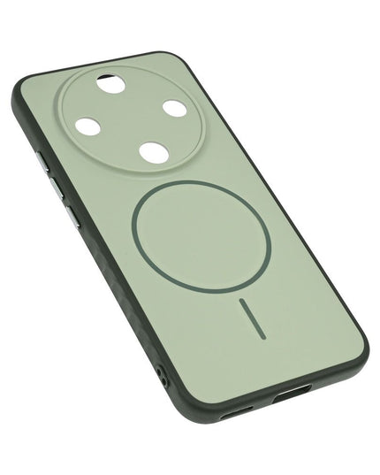 Maska za Honor Magic 8 Lite zelena Magsafe Matte Line