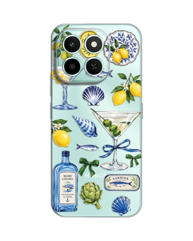 Maska za Honor X6c Mediterranean Martini Silikonska Print