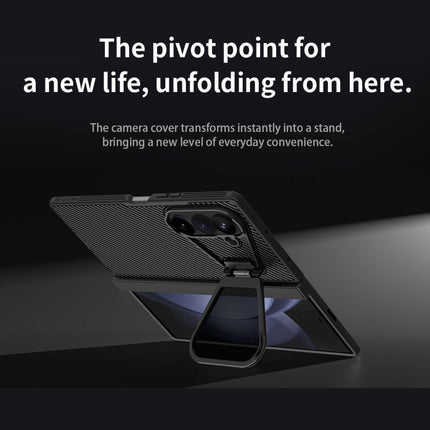 Maska za Samsung F976B Galaxy Z Fold 8 Ultra crna Nillkin CamShield Prop Magnetic