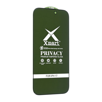 Zastitno staklo Tempered glass X mart 9D Privacy za iPhone 17 6.3