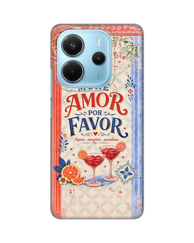Maska za Xiaomi Redmi Note 14 4G (SRB) Summer in Spain Silikonska Print Skin