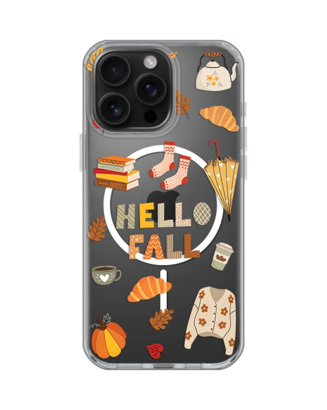 Maska za iPhone 16 Pro Max 6.9 Hello Fall Print Magsafe