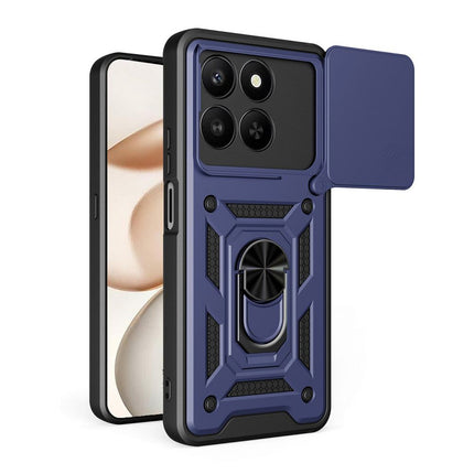 Maska za Honor X7d 4G/400 Smart 5G tamno plava Hard Shield
