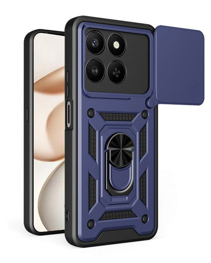 Maska za Honor X7d 4G/400 Smart 5G tamno plava Hard Shield