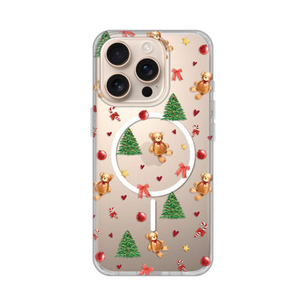 Maska za iPhone 16 Pro 6.3 Marry Bear Print Magsafe