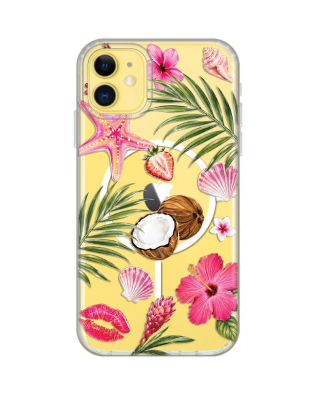 Maska za iPhone 11 6.1 Coconut Paradise Print Magsafe