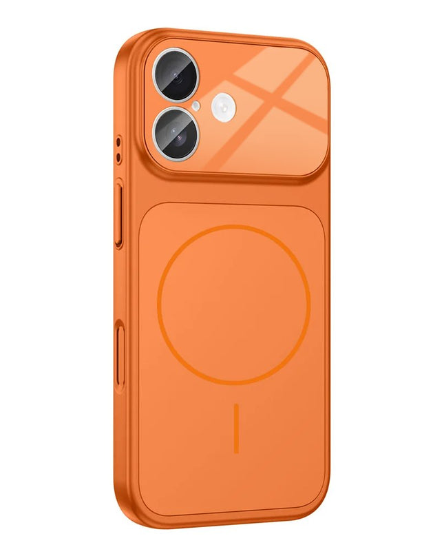 Maska za iPhone 17 6.3 narandzasta Magsafe LookLike