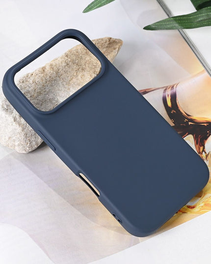 Maska za iPhone 17 Pro 6.3 tamno plava Teracell Soft Velvet