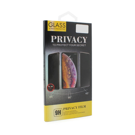 Zastitno Staklo Tempered glass Privacy 2.5D full glue za iPhone XS Max crni