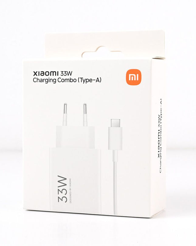 Kucni punjac Xiaomi QC 33W sa USB na Type C kablom beli