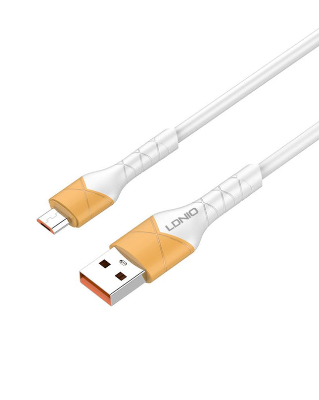 Data kabl Ldnio LS802 30W Fast micro USB beli 2m