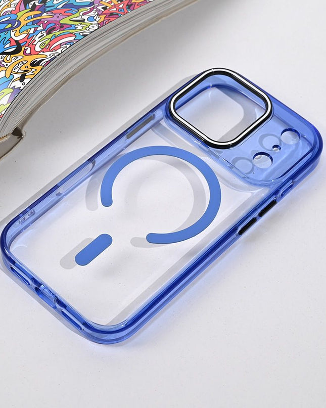 Maska za iPhone 17 Pro 6.3 plava Magsafe Color Pop