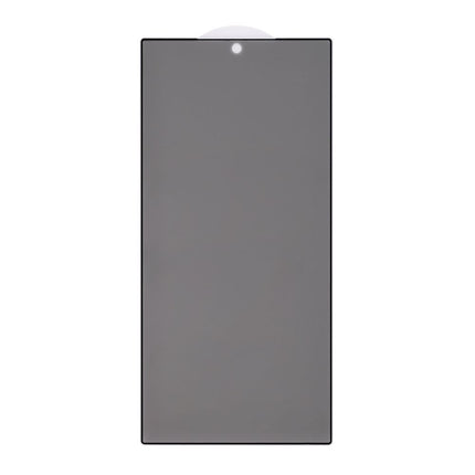 Zastitno staklo Tempered Glass Privacy Teracell Titan 2.5D za Samsung S928B Galaxy S24 Ultra crni (fingerprint unlock)