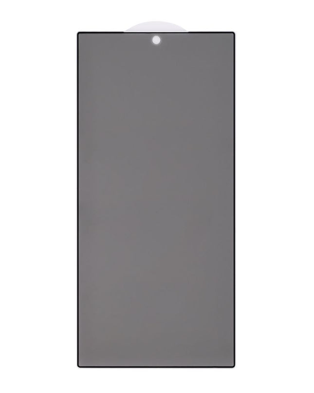 Zastitno staklo Tempered Glass Privacy Teracell Titan 2.5D za Samsung S928B Galaxy S24 Ultra crni (fingerprint unlock)